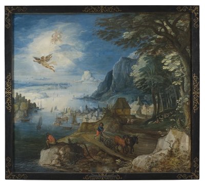 Landscape with the Fall of Icarus by Joos or Josse de Momper
